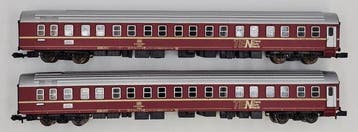 Roco N - 24264 - Modeltrein personenwagen (2) - 2× TEN, Nieuw