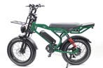 Moyaerd GTF Elektrische Fatbike 500WH 250W Racing Green, Fietsen en Brommers, Overige merken, Nieuw, Ophalen of Verzenden, 47 tot 51 cm