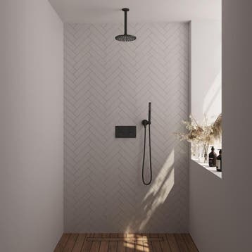 Brauer Black Carving Thermostatische Regendoucheset Inbouw -, Ophalen of Verzenden, Nieuw