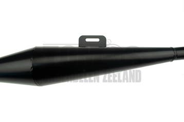 Tomos Uitlaat 28mm Homoet P4 zwart A3 / A35 / A52, Fietsen en Brommers, Ophalen of Verzenden, Nieuw, Homoet