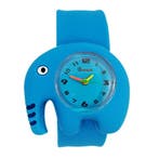 Fako - Kinderhorloge - Slap On Mini - Olifant - Blauw, Verzenden, Nieuw