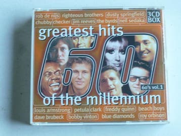 Greatest Hits of the Millennium - 60s vol.1 (3 CD), Verzenden, Zo goed als nieuw