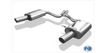 FOX Seat Exeo 3R/ 3R ST - 2.0l TFSI einddemper rechts/links, Verzenden, Nieuw