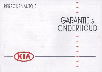 2006 Kia Rio onderhoudsboekje Nederlands, Verzenden