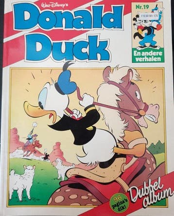Donald Duck dubbelalbum 19 - Julsing, Boeken, Verzenden, Gelezen