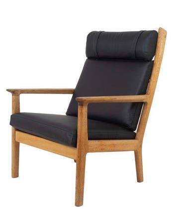 Getama - Hans Wegner - Stoel - GE 265 - Eik, Leder