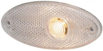 Hella Breedtelicht met Reflector Ovaal Inbouw Wit, Nieuw