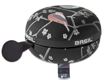 Wanderlust zwarte Dingdong fietsbel van Basil, Nieuw
