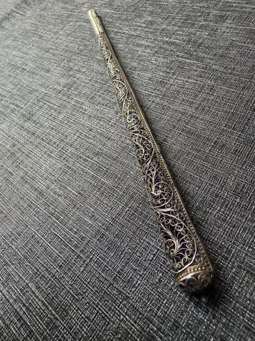 Silver filigree dip pen 84 zolodnik - Pen, Nieuw