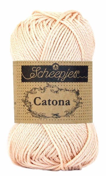 Scheepjes Catona 50 gram - 263 petal peach - Katoen Garen, Ophalen of Verzenden, Nieuw