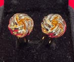 Elegante geroldgouden Sailor Knots nautische manchetknopen -