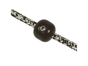 PT524 screw-on stopper ball voor 6mm touw zwart, Ophalen of Verzenden, Nieuw
