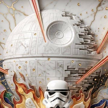 Makayhos - [Canvas] Imperial Stormtrooper – Galactic Empire, Nieuw