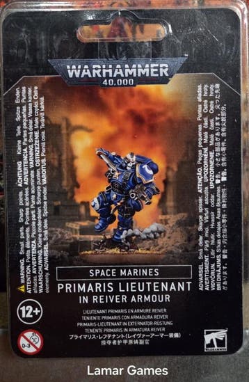 Primaris Lieutenant in reiver armour (Warhammer 40.000, Ophalen of Verzenden, Nieuw