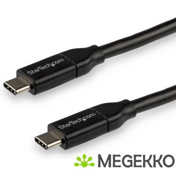 StarTech.com USB 2.0 0.48Gbps 100W USB Type-C 3m USB-IF, Verzenden, Nieuw