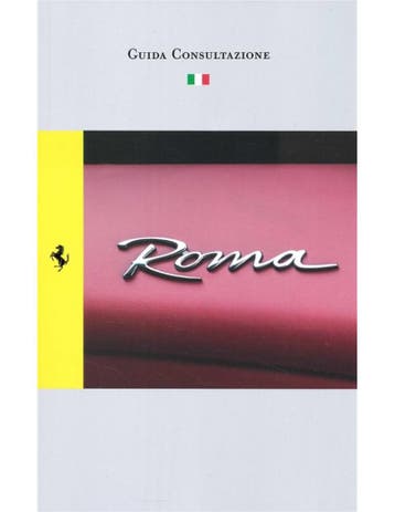 2020 FERRARI ROMA VERKORT INSTRUCTIEBOEKJE ITALIAANS, Auto diversen, Handleidingen en Instructieboekjes
