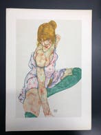 Egon Schiele (1890-1918), after - Mädchen mit grünen