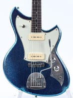 Novo Serus J Custom Lake Placid Blue Sparkle (Instrument), Muziek en Instrumenten, Snaarinstrumenten | Gitaren | Elektrisch, Ophalen of Verzenden