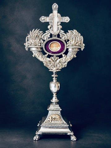 Reliekhouder - Zilver, Metaal - 1750-1800 - Sint-Jan