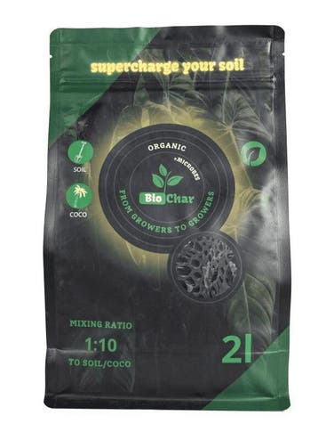 Biochar+ Organic Microbes 2 L, Mycorrhiza, Ophalen of Verzenden, Nieuw