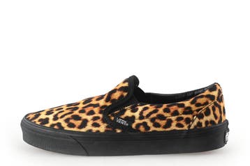 Vans Instappers in maat 37 Panter, Overige kleuren, Verzenden, Instappers, Zo goed als nieuw
