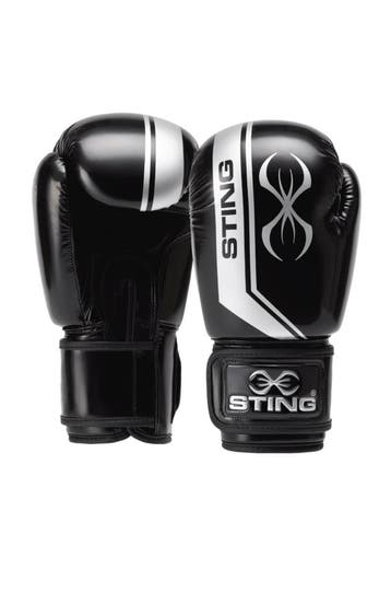 STING Bokshandschoen ARMALITE | Zwart / Zilver  (Maat: 12OZ), Sport en Fitness, Verzenden, Nieuw, Overige, Vechtsportbescherming