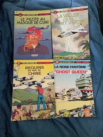 Buck Danny T37 à T40 - 4x B - 4 Album - Eerste druk -, Nieuw
