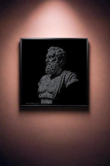 Tijs Dragtsma (1992) - Void. Furrowed in Marble Silence, Antiek en Kunst