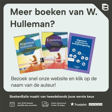 MACRO-ECONOMIE BEDRIJFSOMGEVING OPG DR 1 - W. Hulleman, Verzenden, Zo goed als nieuw, W. Hulleman