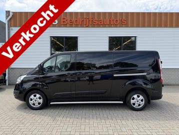 Ford - Transit Custom - Bestelbus dubbele cabine - 290 2.0, Automaat, Zwart, Diesel, Nieuw