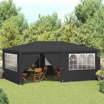 vidaXL Partytent met zijwanden professioneel 90 g/m² 4x6 m, Verzenden, Nieuw, Partytent