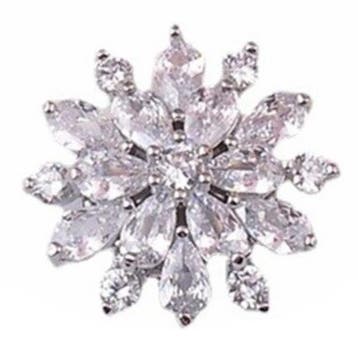 Fako Bijoux - Magnetische Mini Broche - Ster Facet Kristal -, Verzenden, Nieuw