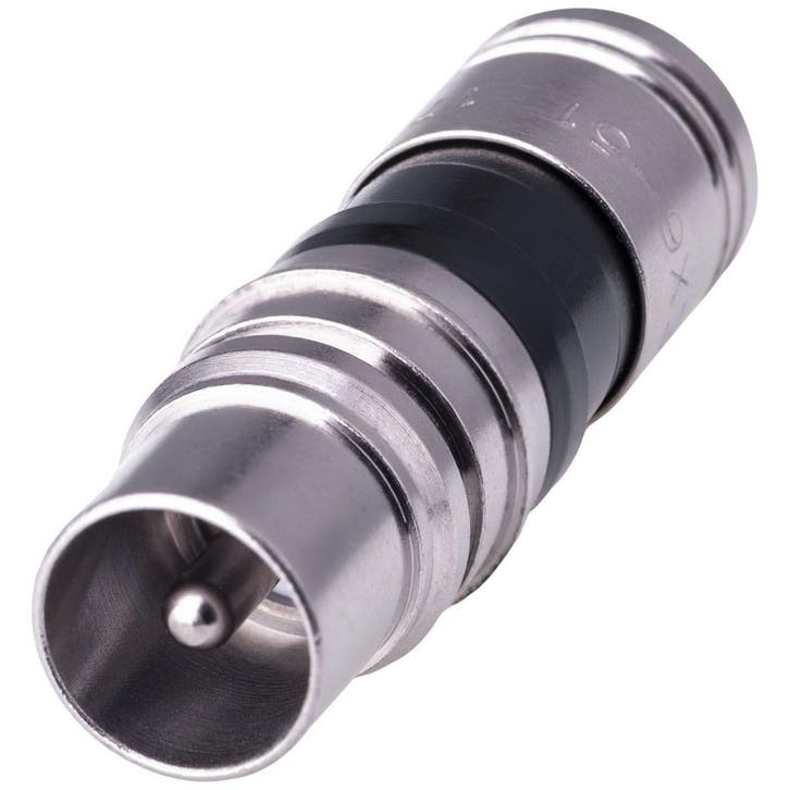 male IEC compressie connector, Audio, Tv en Foto, Schotelantennes, (Schotel)antenne-accessoires, Nieuw, Ophalen of Verzenden