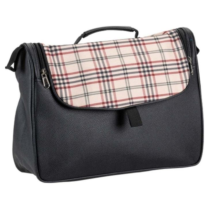 Rollatortas skai leer met ruit motief en ritssluiting, Diversen, Rollators, Ophalen of Verzenden