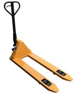 Palletwagen geel pro 2500KG, dubbele wielen voor+achter,, Verzenden, Nieuw