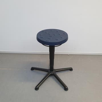 Labkoo kruk - blauw PU kunststof - ihv 44-63 cm, Ophalen of Verzenden, Nieuw