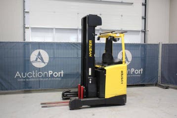Veiling: Reachtruck Hyster R1.6 Elektrisch 1600kg 2020, Ophalen, Reachtruck, Hyster, 1000 tot 2000 kg