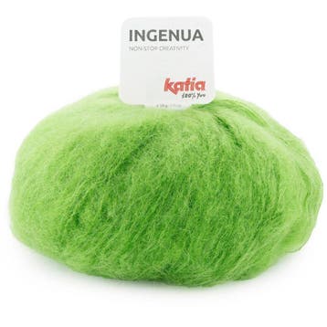 Katia Ingenua - 90 grasgroen - Mohair Garen, Ophalen of Verzenden, Nieuw