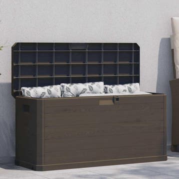 vidaXL Tuinbox 280 L bruin, Verzenden, Nieuw