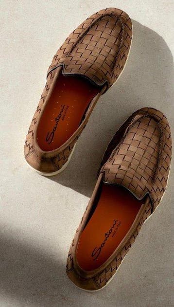 Santoni - Loafers - Maat: EU 44.5 - Nieuw in doos, Nieuw