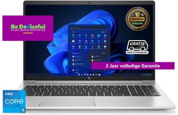 Refurbished HP ProBook 450 G8 Volledig Gebruiksklaar!, 256GB, 8 GB, Ophalen of Verzenden, Intel® Core™ i5-1135G7 Processor