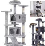 Krabpaal Kattenboom – 132 cm Hoog, Met Huis en Speelbal, Verzenden, Nieuw