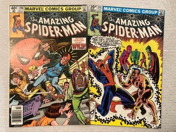 Amazing Spider-Man (1963) 2 comics # 206 & 215! Very High, Nieuw