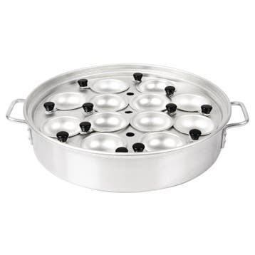 Aluminium ei-pocheer pan, Ophalen of Verzenden