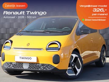 Renault Twingo | Zakelijk Leasen vanaf 106,- p/mnd, Nieuw, Financial lease, Lease, Twingo
