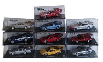 IXO 1:43 - Modelauto (10) - Lotto 10 modelli Ferrari GT -, Nieuw