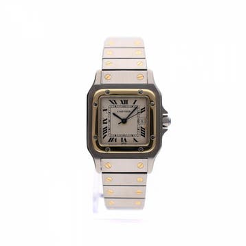 Cartier Santos Spider Dial 2961; Vintage Automatisch Ho..., Sieraden, Tassen en Uiterlijk, Overige merken, Gebruikt, Overige materialen