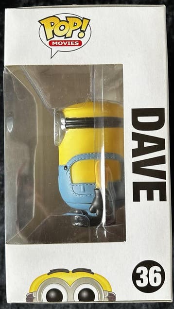 Funko Pop Despicable Me2 Dave # 36 Boxed, Verzamelen, Poppetjes en Figuurtjes, Verzenden, Nieuw