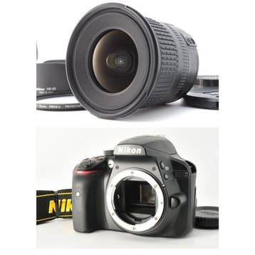 Nikon D3400  AF-S Nikkor 3.5-4.5/10-24mm G ED DX [#721, Nieuw