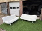 LEOLUX Tango bank relax design 3 zit bankstel wit leer, Huis en Inrichting, Banken | Bankstellen, Design, Driepersoons, Zo goed als nieuw